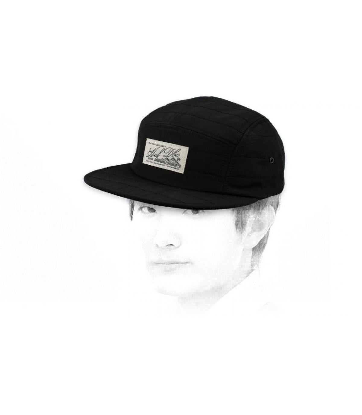 Cap Huf 5 Panel schwarz Tundra Volley 5 Panel black